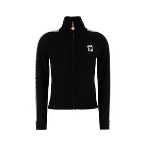 Casablanca Women Black Wool Cardigan